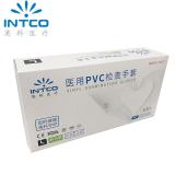 英科医疗INTCO一次性PVC检查手套  100只/盒 透明色