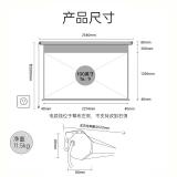 极米（XGIMI ）100英寸16:9遥控电动光子幕布2.0（更大可视角度 卷边自动恢复 画面更亮更好看）