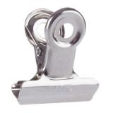 晨光铁票夹夹子不锈钢铁夹子固定强力夹大中小号  圆形夹