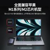 绿联Type-C/USB-C拓展坞分线器网线转接头通用iPadPro苹果MacBook笔记本电脑华为HDMI雷电3转换器六合一 50771