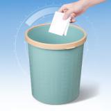 齐心(Comix) L235/L236 压圈垃圾桶 圆纸篓 清洁桶 生活分类耐用 办公用品