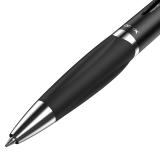齐心 X1 按动式中性笔速干0.5双球珠子弹头学生专用商务高颜值黑色碳素笔水笔按动签字笔圆珠笔刷题笔