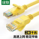 绿联  超五类网线 千兆网络连接线 Cat5e超5类成品跳线 家用装修电脑宽带非屏蔽八芯双绞线2米/5米 11231/11233