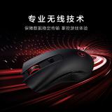 雷神（ThundeRobot）无线游戏鼠标ML201 无线2.4G鼠标 办公电竞鼠标2400DPI 长续航 绝地求生吃鸡cf 黑色