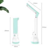 康铭 LED强光手电筒远射户外 USB充电  MK-7759 两用手电+台灯(送充电线）