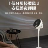 美的（Midea）循环扇家用落地扇轻音摇头空气循环扇台地两用客厅卧室节能电风扇 FGA24UXC