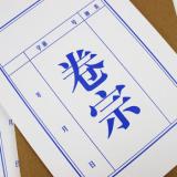 A4卷宗袋 350克文件袋 档案袋 卷宗 白色卷宗
