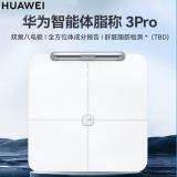 为智能体脂秤 3 Pro 羽砂白 电子秤体重秤体脂秤家用 双频检测精准/WiFi蓝牙双连接