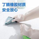 得力得心丁腈手套LQ627丁腈（NBR）(白色)(1双/袋)