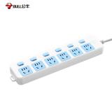 公牛（BULL）新国标插座/插线板/插排/排插/接线板/拖线板 6位分控 GN-317