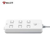 公牛（BULL）开关插座/电源排插/接线板/插板/插线板/拖线板216 六位总控-3米/5米