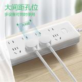 公牛插排接线板家用办公多功能电源多孔新国标插座 GN-403 8位3米