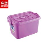 珠塑彩色储物箱 透明/实色 加厚大号多规格卧室储物衣服整理收纳箱