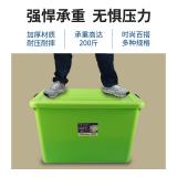 珠塑彩色储物箱 透明/实色 加厚大号多规格卧室储物衣服整理收纳箱