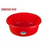 珠江牌红白盆塑料洗澡盆加厚大号盆塑料盆洗衣盆洗菜洗澡大盆食品级