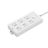 公牛（BULL）新国标超功率自动断电保护接线板拖线板 基础蓝白款 【六位插排5米新国标】GN-109K