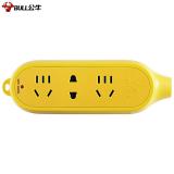 公牛（BULL）插座新国标/插排/无线/自行接线/无插头无电源线 【3位无线】GN-C4