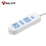 公牛（BULL）插座/插线板/插排/排插/接线板/拖线板 GN-606 3位总控全长3米