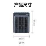 得力（deli）小蜜蜂扩音器教师上课专用无线麦克风老师讲课导游喇叭扬声器 LT920深灰色-13W超大功率有线款