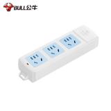 公牛（BULL）插座/插线板/插排/排插/接线板/拖线板 GN-A03 3位无线插排（需自行配电源线和插头）