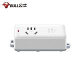 公牛（BULL）插座新国标/插排/无线/自行接线/无插头无电源线 【大功率1位无开关无线】GN-103D