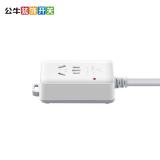 公牛（BULL）16A大功率电源接线板/空调/电热水器/电烤炉可用插排插线板 【一位无开关1.8米/3米】GN-103D