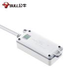 公牛（BULL）大功率16A插座/空调伴侣插线板/插排/排插/接线板/拖线板 1位总控开关全长1.8米/3米 GN-104D