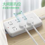 公牛（BULL）插座/插线板/插排/排插/接线板/拖线板 GN-109K 六位总控全长1.8米/3米/10米