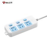 公牛（BULL）GN-314 插座/插线板/插排/排插/接线板/拖线板 3位分控全长1.8米/3米/5米