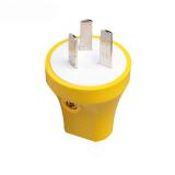 公牛 插头二脚三脚插头空调插 16安 插头电线电源插头/无线/自行接线 10A三脚防摔插头T-10S2