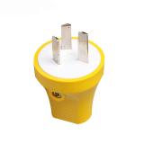 公牛 插头二脚三脚插头空调插 16安 插头电线电源插头/无线/自行接线 16A三脚大功率防摔插头T-16S2