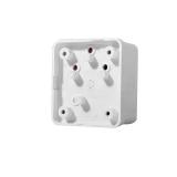 公牛 三相四线插头插座16A工业380V大功率32A 440伏插座25安4扁脚 32A明装四脚插座 GN-Z32