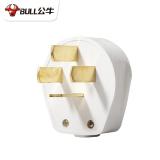 公牛 三相四线插头插座16A工业380V大功率32A 440伏插座25安4扁脚 32A四脚插头 GN-T32