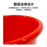 珠江塑料水桶大号加厚耐摔塑料桶家用储备桶带盖红喜事胶桶