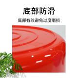 珠江塑料水桶大号加厚耐摔塑料桶家用储备桶带盖红喜事胶桶