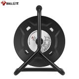 公牛（BULL） 卷线盘/工程接线/移动电缆电线盘/工地盘插 支架式【四位无线/20米/30米卷盘】GN-8030