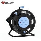 公牛（BULL） 无线盘线轴工程地拖绕线盘拖线盘自接线空线盘空盘 GN-806DN 【无线/30米/50米】1.5-2.5平方16A大功率