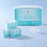 Members Mark 山姆柔顺护齿牙线棒50支 扁线顺滑 清洁牙线棒 (1盒*50支)