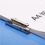 华杰（HUA JIE）蓝色 H201B/H202B单双夹强力文件夹板夹A4办公用品试卷档案资料夹收纳