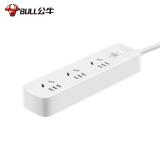 公牛（BULL）GN-R5330 插座/插线板/插排/排插/接线板/拖线板 6位总控开关1.8米