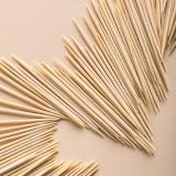 茶花（CHAHUA）一次性双头牙签装便携细家庭装清洁牙齿缝 细韧双头竹牙签【1盒500只】