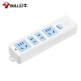 公牛（BULL）GN-407W 插座/插线板/插排/排插/接线板/拖线板 4位总控无线（需自行配线）