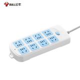 公牛（BULL）GN-604 超功率保护插座/插线板/插排/排插/接线板/拖线板 8位总控全长1.8/3/5米 