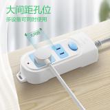 公牛（BULL）GN-612 插座/插线板/插排/排插/接线板/拖线板 2位总控全长1.8/3米