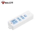 公牛（BULL） GN-618 插座新国标/插排/无线/自行接线/无插头无电源线 【3位总控无线】