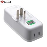 公牛（BULL）GN-904 一转四插座/转换插头/电源转换器 适用于卧室、厨房 4位无线转换插座