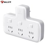 公牛（BULL）GN-96033 转换插头/品字形一转三插座/无线转换插座/电源转换器 3位分控插座
