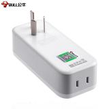 公牛（BULL）GN-93120 一转三竖向转换器插座/一转多无线转换插/拓展插头/总控竖向3位 