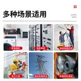 德力西 ZC25-3L 电气铝壳兆欧表绝缘电阻测试仪手摇表电工检测电阻表【500V/500MΩ】