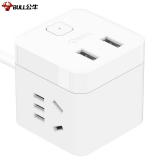 公牛（BULL） GNV-UUB122 魔方USB 插座/新国标插线板/插排/排插 2位+2USB全长1.5米